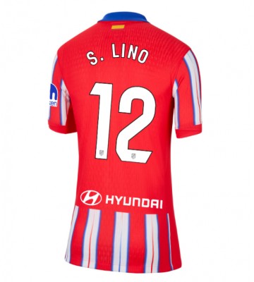 Atletico Madrid Samuel Lino #12 Hjemmebanetrøje Dame 2024-25 Kort ærmer